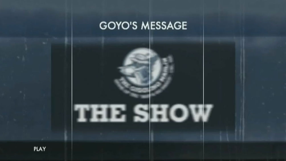GOYO'S MESSAGE
